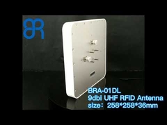 آنتن خواننده RFID UHF با بهره 9dBic مدل BRA-01DL برای کاربردهای میدان دور با قطبش متقاطع