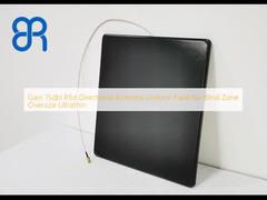 دریافت میدان یکنواخت آنتن جهت دار Rfid 15dbi بدون منطقه کور، بسیار نازک